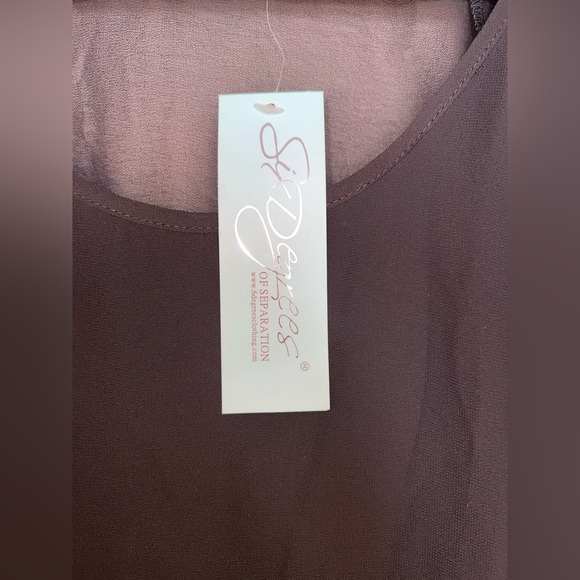 Black Blouse with beaded embellishments. Size Small. NWT. Top is slightly sheer. - Picture 4 of 4